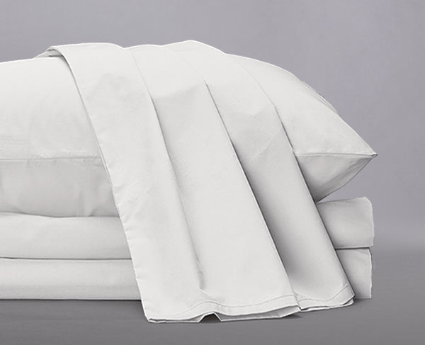Organic Percale Cotton Pillowcase, Set of 2