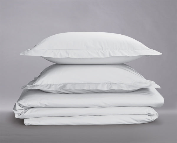 Organic Percale Cotton Duvet Cover Set