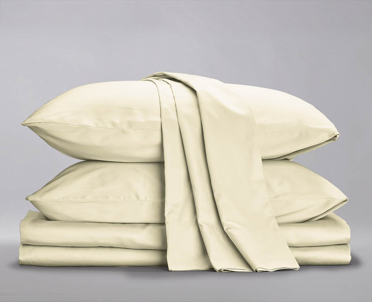 Organic Sateen Cotton Classic Sheet Set