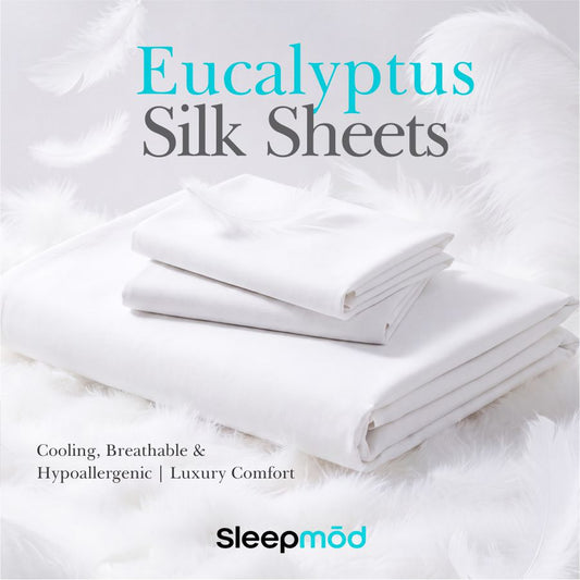 Eucalyptus Silk Sheets – Cooling, Breathable & Hypoallergenic | Luxury Comfort