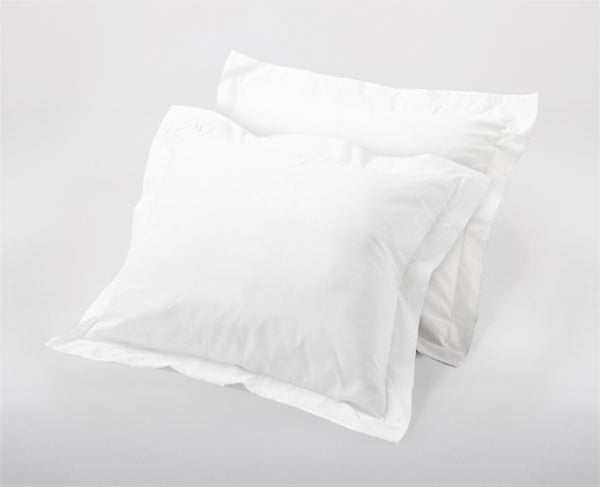 Organic Sateen Cotton Shams, Set of 2